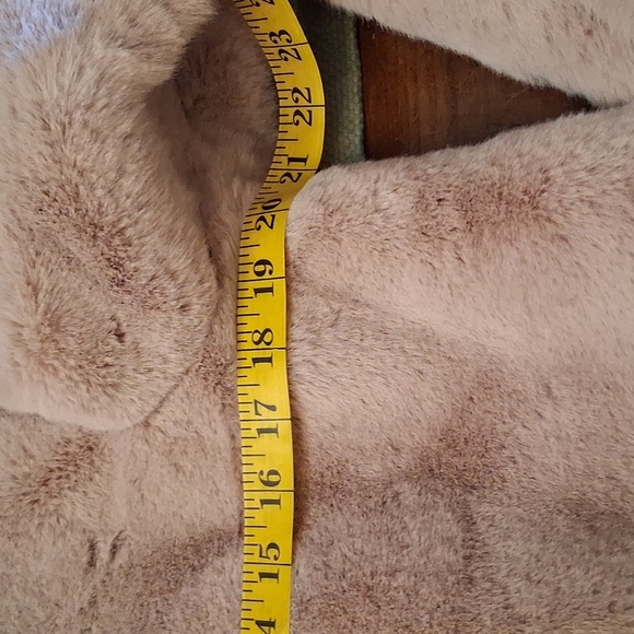 Magaschoni Pink Faux Fur Jacketbaize Small - Picture 6 of 8